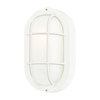 Westinghouse Fixt Ext Oval 1L White 67835